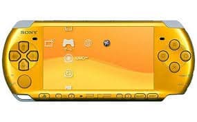 Sony Playstation Portable (PSP) 3000 Series Handheld Gaming Console System - Orange (Renewed)
