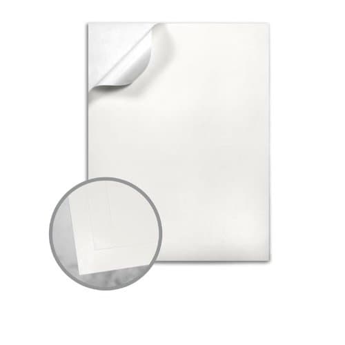 Metro White Labels - 8 1/2 x 11 Full Sheet 8.8 mils 100 per Package