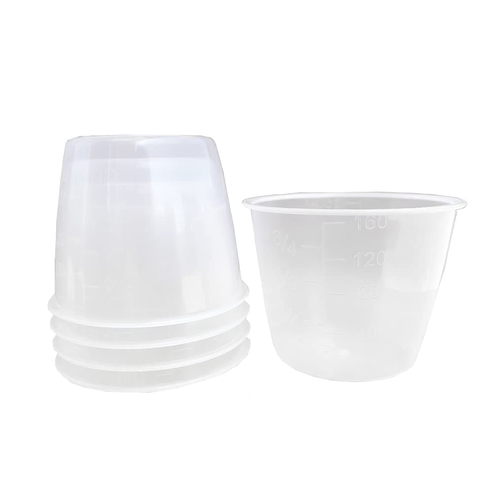 5 Pack 160ml Rice Measuring Cups, Clear Rice Cup, Measuring Cup for Rice and Dry Ingredients, Replacement Rice Cup