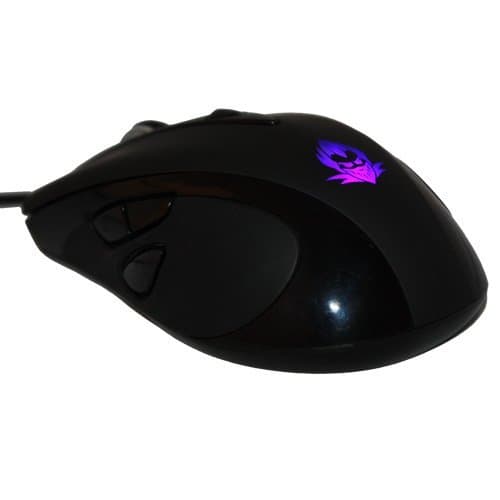Twisted Shot 7-3D 7 key FPS/MMO Ergonomic Optical Gaming Mouse, With Adjustable DPI Button, and 5 insert-able Weights. For First Person Shooters and MMO Gamers