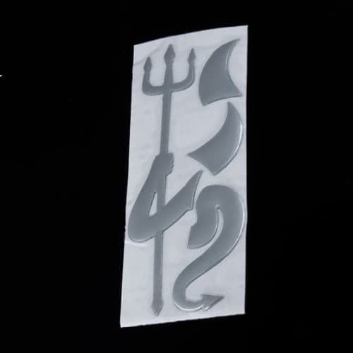 MoeWoods(TM) Car Auto Decoration 3D Devil Style Demon Sticker Car Emblem Logo Paper Decal Hf