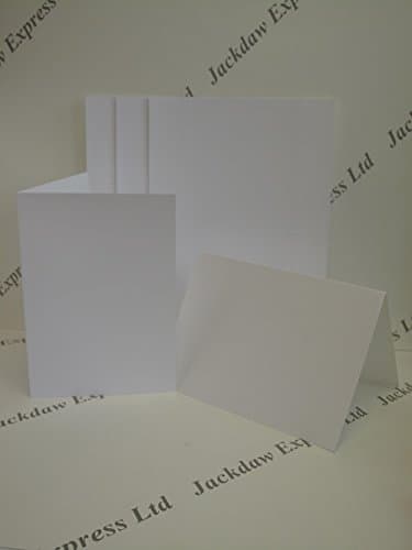 25 A4 Pre-Scored to fold to A5 Inkjet Printable Photo Card 1-Sided Gloss 200gsm AM388