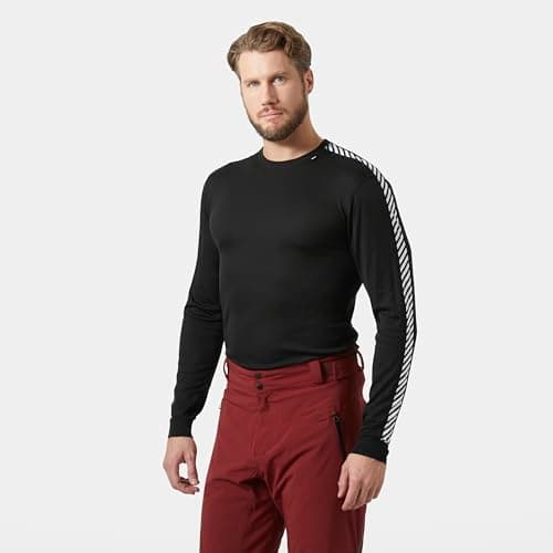 Helly Hansen Men's Lifa Stripe Crew Baselayer Top