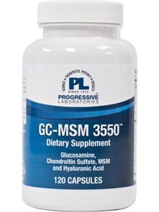 Progressive Laboratories GC-MSM 3550-120 Capsules