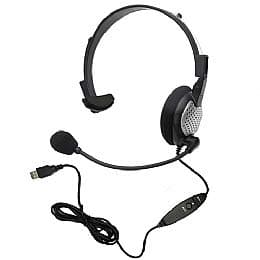 Headset with Microphone, Makida PC Headset with Mic Noise Cancelling&Audio Controls Microphone Computer Headset, Crystal Clear Chat, Super Lightweight, Ultra Comfort (dark black)