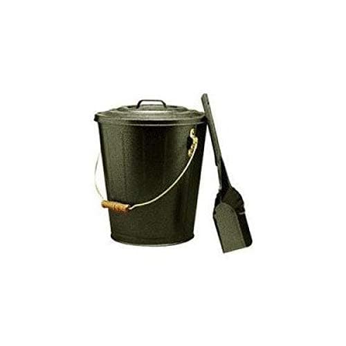 Bap-Kit 4 Gallon Black Ash Pail W/Shovel