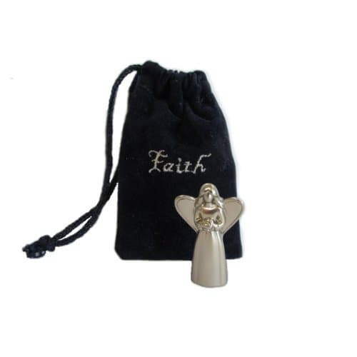 Guardian Angel Keepsake with Message (Faith)