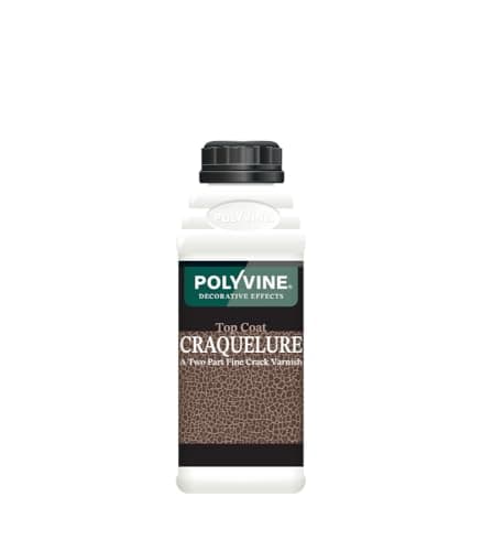 Polyvine Craquelure Antique Crackle Varnish Quart (Topcoat)