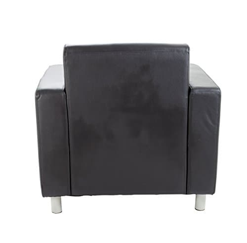 Office Hippo Premium Real Leather Reception Armchair