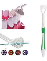 3 Sided Autism Toothbrush for Special Needs Kids (Soft/Gentle) - Clinically Proven, Fun, Easy - Only 1 Minute