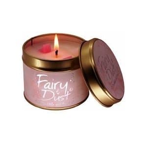 Lily Flame Fairy Dust Candle Tin 35 Hours Burn Time