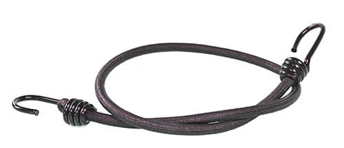 10 Expander Ropes with 2 Spiral Hooks 1000 mm Black 10mm Different lengths Bicycle Tensioner Luggage Cable