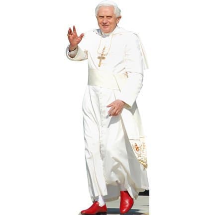 H48023 Pope Benedict XVI Cardboard Cutout Standee