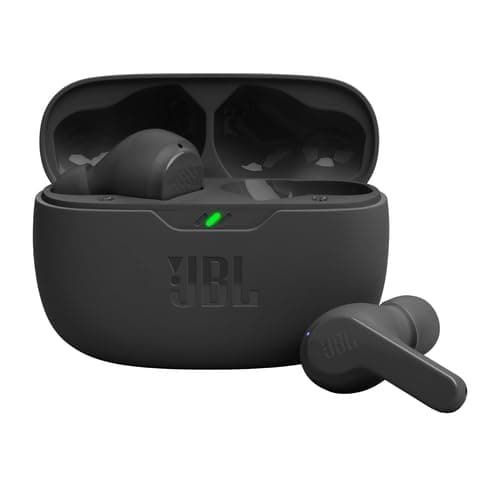 Wave Beam - In-Ear Headphones - Wireless - True Wireless Stereo (TWS) - Bluetooth 5.2 - Includes Charging Case - Black