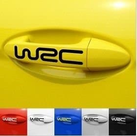 2pcs MAZDA SPEED 3 5 6 CX7 RX7 Door Handle Decal sticker emblem logo BLACK DD6