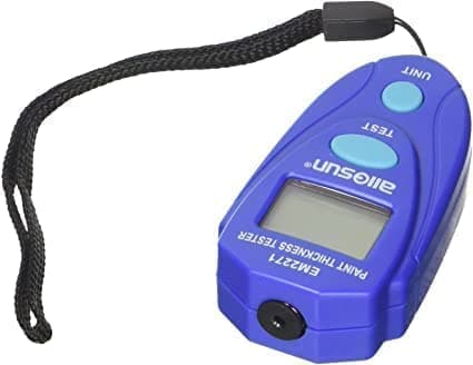 AQSON EM2271 Digital Painting Thickness Meter Mini LCD Car Coating Thickness Gauge, Blue