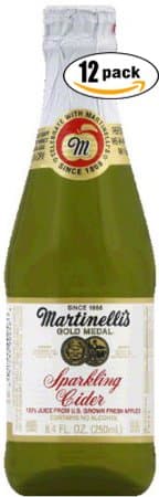 Gold Medal Sparkling Apple Cider, 8.4 oz Pack of 12 Bottles