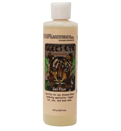 Generic Stained Glass Gel Flux 8oz., clear