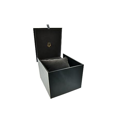 Bulova Men's Icon High Precision Quartz Chronograph Watch, Curved Mineral Crystal, 300m Water Resistant, Continuous Sweeping Secondhand, Luminous Markers