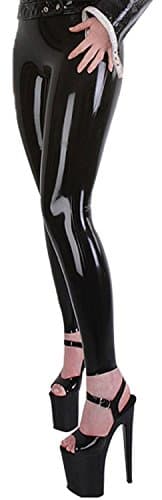 VsvoLatex Latex Rubber Pants Leggings Without Zipper
