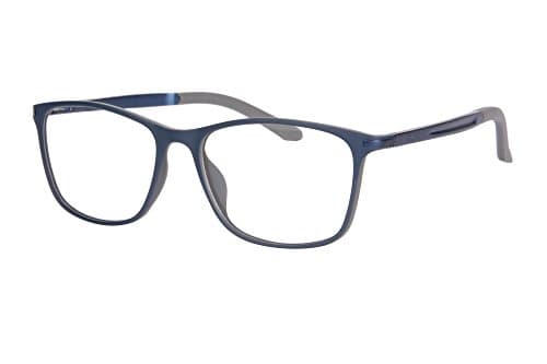 SHINU TR90 Progressive Multifocus Reading Glasses Multiple Focus Eyewear-SH031(bule and grey-anti blue up+1.50, down+4.00)