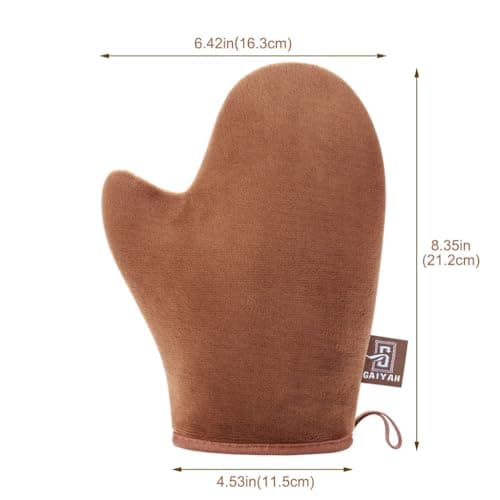 GAIYAH Self Tanning Mitt Applicator - Sunless Tanning Mitt Self Tanner Mitt Self Tanning Mit Self Tan Mitt.
