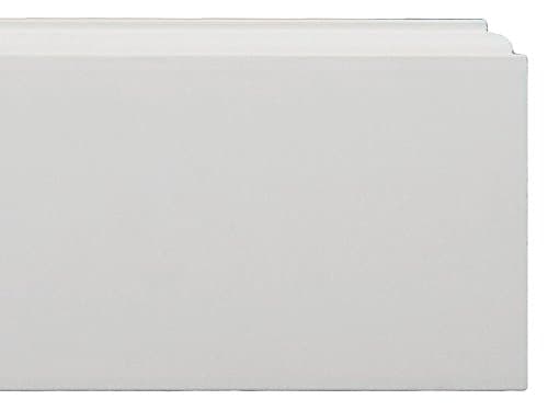 Baseboard Molding 4" Height 96" Length Manufactured with Dense Architectural Polyurethane Compound (11 moldings)