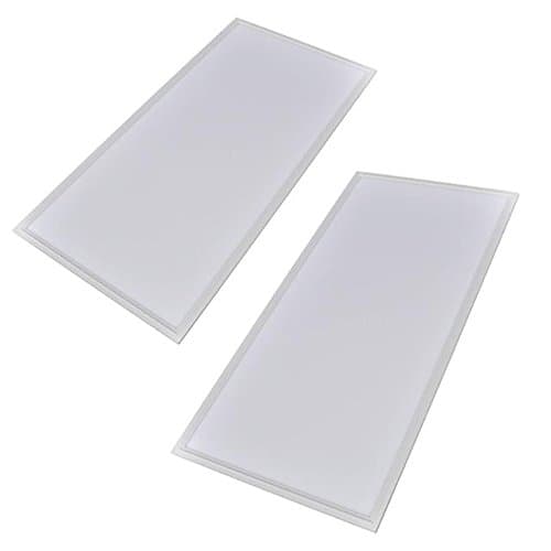 LEDwholesalers Edge-Lit Glare-Free LED Panel Light, 75-Watt, 2x4 FT, 2107WH