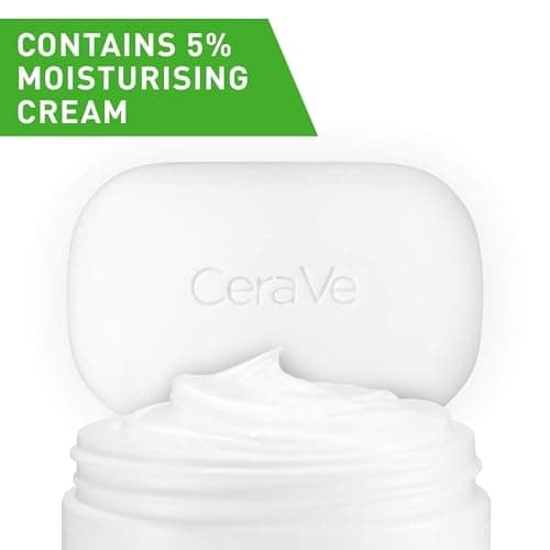 (5 Pack) CeraVe Hydrating Cleanser Bar, for Dry to Normal Skin, 4.5 Oz each