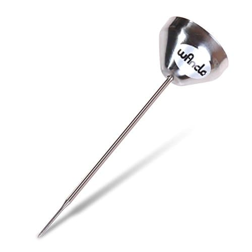 Digital Cooking Thermometer Wancle Waterproof Instant Read Thermometer (white)