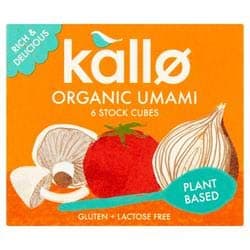 Umami Stock Cubes 66g by Kallo