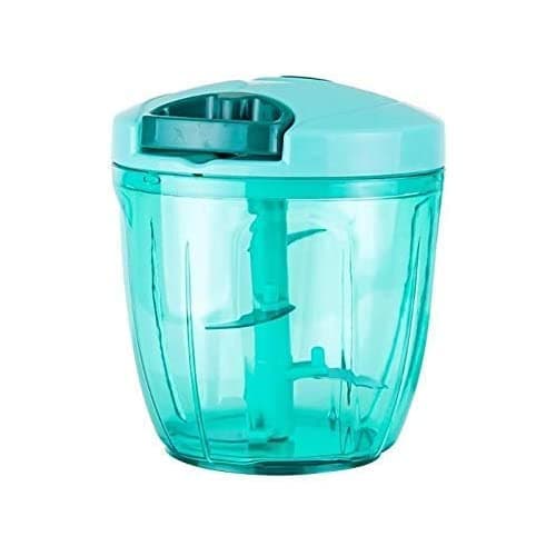 Kavya Enterprise Plastic 900 ml Handy Chopper, Premium 3 Blades Chopper for effortlessly Chopping Vegetables and Fruits for Your Kitchen - Multicolor (900ML - Chopper)