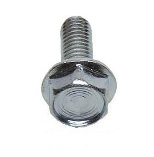 6mm Flanged Hex Head Bolts (8 Pack) M6 x 20mm A2 Grade Stainless Steel Flange Hexagon Head Bolt / Screw. Free UK Delivery.