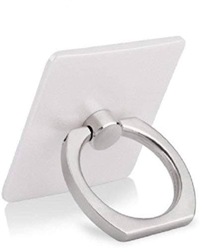 shopway Universal 360° Rotating Finger Ring Stand Holder (Silver)