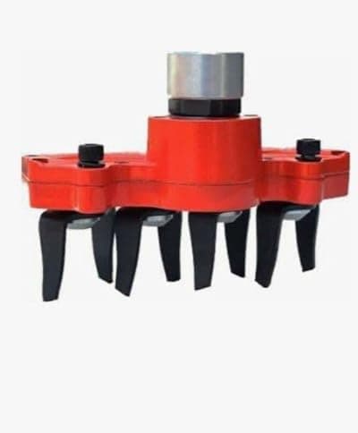 Tiller Attachment 28 MM for Brush Cutter Vertical Type Weeder/Weeding in Fruits and Vegetables/Remove Unwanted Weeds/Suitable for All Type of Brush Cutter Fuel Grass Trimmer