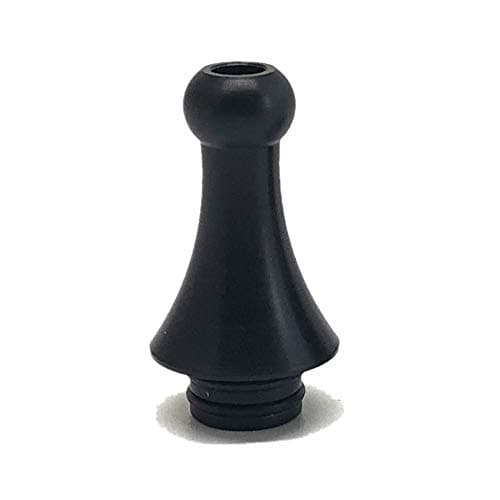 Sunday 7 New 510 MTL Drip Test Tip 1 pack POM/Acrylic nautilus 2s Accessories Gift 2pcs 60ml PET empty bottles (Black)