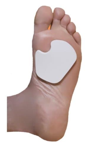 Dancer/Sesamoid Pad - 1/4 inch Foam Right Foot