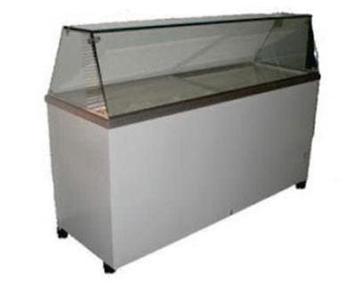Ice Cream Freezer Dipping Cabinet Model CDC 70 - Shows 12 Tubs