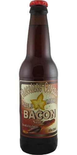 Chocolate Covered Maple Smoked Bacon Soda (Pack of 12)
