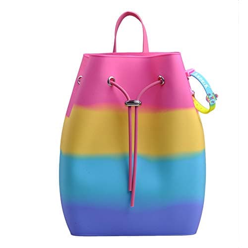 Kids Backpack, Soft Silicone Casual Daypack with Adjustable Strap Travel Bag for Girls Student Women