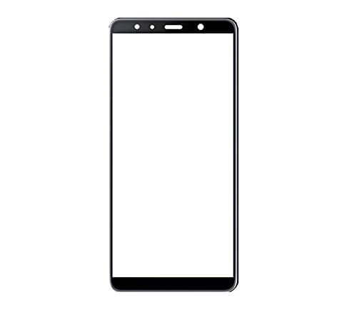 Mozomart Touch Screen Digitizer Replacement Front Glass TouchPad Touch Glass Compatible with Samsung Galaxy A7 2018 A750 : Black