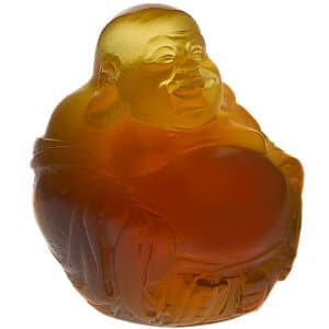Daum Crystal Little Happy Buddha