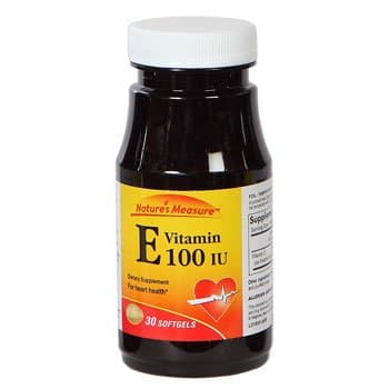 Vitamin E 30 IU - For Heart Health, 30 tabs,