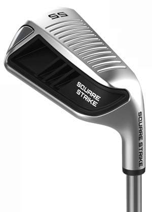 Square Strike Wedge, Black -Left Hand Pitching & Chipping Wedge for Men & Women -Legal for Tournament Play -Engineered by Hot List Winning Designer -Cut Strokes from Your Golf Game Fast