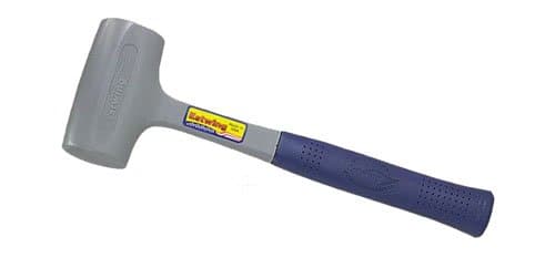 Estwing 22E Vinyl Grip Soft Face Polyurethane Deadblow Hammer, 22-Ounce