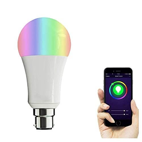Hans Lighting LED Smart Bulb 7W Multicolor, Compatible with Alexa and Google