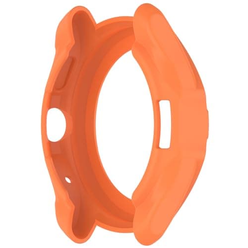 BabyValley Compatible with Ticwatch Pro 5 Smartwatch Case Protective, Silicone Shell Case Cover Replacement Shock-Proof for Ticwatch Pro 5 Accessories (Orange)