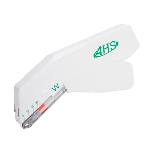 AHS Sterile Skin Stapler, 35 Wide Pre-Installed Staples, Veterinary and Medical First Aid Use