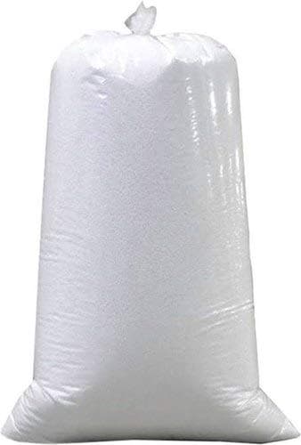 White Beans Refill Booster Filling Top Up Polystyrene Bean Bag Beads Balls (5 Cubic Feet)