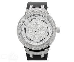 Super Techno Mens Genuine Diamond Watch (0.10 Ct.tw.) - M6262